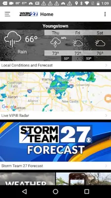 WKBN 27 Weather - Youngstown android App screenshot 0