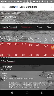 WKBN 27 Weather - Youngstown android App screenshot 1